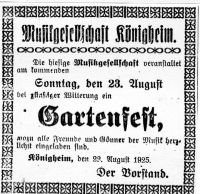 Gartenfest 1925